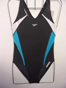 SPEEDO GIRLS ENDURANCE HASU SWIMMING COSTUME UK SIZE 30" CHEST (SIZE 8) - Picture 1 of 2