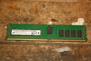 MICRON 16GB PC4-2666V-R 2RX8 DDR4 ECC REG SERVER MEMORY Server RAM - Bild 1 von 8