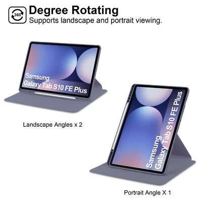 Funda protectora Samsung Tab S10 FE+ para Galaxy Tab S10 FE Plus 13,1"" pulgadas Foto 1 de 3