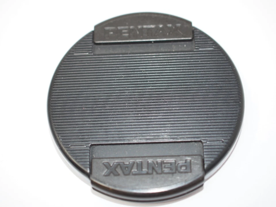 Genuine PENTAX 58mm Striped Snap-On Front Lens Cap - Image 1 of 1
