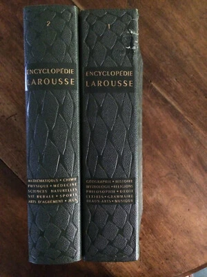 Encyclopédie Larousse Méthodique. 2 tomes. Edition 1955. - Photo 1/4