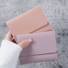 PU Leather Women's Wallet Three-fold Card Bag Portable Short Wallet  Ladies