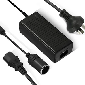 AC to DC Converter AC-100V/240V to DC-12V 10A 120W Car Cigarette Lighter Socket - Picture 1 of 7
