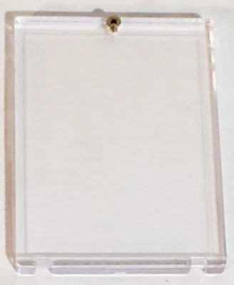 BCW 1-Screw Screwdown Trading Card Holder Thicker Card 50pt Recessed - Image 1 of 2