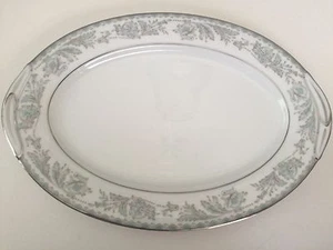 Noritake Belmont 5609 Pattern Serving Platter 12" x 8 1/4" - Picture 1 of 3