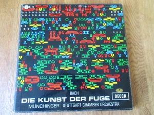 Bach - Die Kunst der Fuge / Münchinger / Decca SET 303-4 Ed1 2LP WBg UK 1966 NM- - Picture 1 of 4