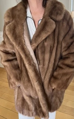 Evan’s Fur Exclusive At Jordan Marsh Vintage Mink Coat Excellent Condition - Image 1 of 4