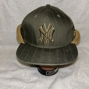 New Era 59fifty New York Yankees Fitted Mütze Cap Gr. 7 1/2 olivgrün - Bild 1 von 4