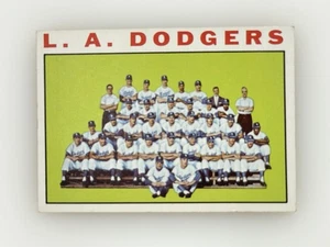 1964 Topps 531 Los Angeles Dodgers Team Scarce Series Card Koufax EX-MT - Picture 1 of 6