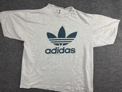 Camisa Adidas De Colección Para Hombres XL Trifolio Puntada Única Hecha en EE. UU. Doble Cara Años 90 Foto 1 de 4