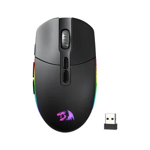 Redragon M719 Wireless Optical Gaming Mouse, 7 Programmable Buttons, RGB Backlit - Afbeelding 1 van 8