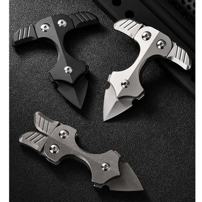 Titanium Alloy EDC Multi-Tool Pry Bar with Sheath Outdoor Camping Gear - Image 1 of 4