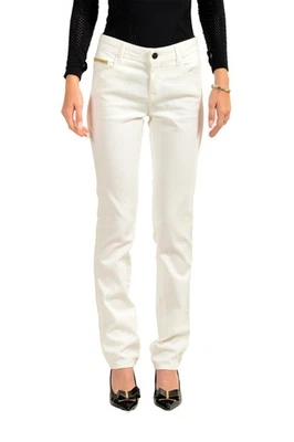 Scuderia Ferrari Women's White Wash Skinny Jeans US 6 IT 42 - Image 1 of 4