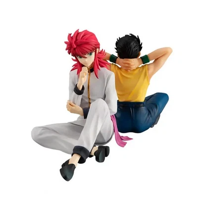 🔥YU YU degli spettri - YuYu Hakusho - Yusuke Urameshi, Kurama ! Top Manga!8 cm! - Immagine 1 di 4