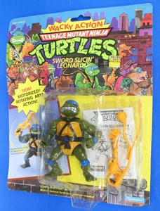 Seltenes neues verrücktes Action Schwert Slicin' Leonardo Teenage Mutant Ninja Turtles - Bild 1 von 6