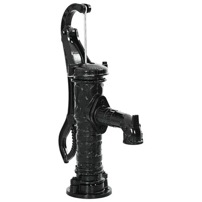 Garden Hand Water Pump Cast Iron Outdoor Watering Tool Manual Pump 43867 - image 1 of 4