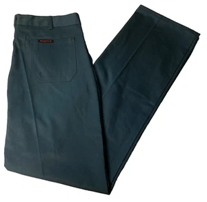 New King Gee Men Sz 94L W 94 L 87 Cotton Drill Pant Workwear Green AUSSIE Made - Picture 1 of 13
