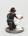 Pompier américain avec chien 1930 1/32