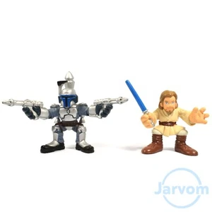 Star Wars Galactic Heroes 2-Pack Jango Fett & Obi-Wan Kenobi AOTC - Bild 1 von 1