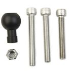High Quality Motorcycle Handlebar Clamp Base With 1" Ball And M8 Screw