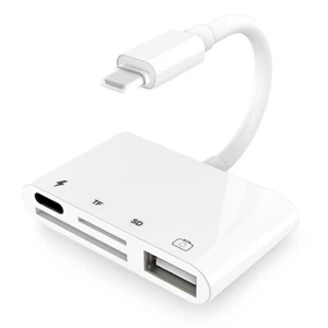 8 PIN zu USB 3.0 OTG SD/TF Kartenleser Kamera adapter/Kabelkabel für iPhone iPad - Bild 1 von 17