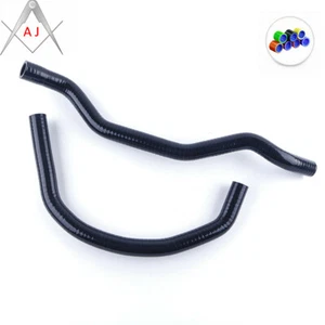 Kit de mangueras de radiador de silicona negra Yamaha Banshee YZF 350 YFZ350 1982-2006 - Imagen 1 de 5