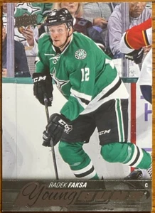 2015-16 Upper Deck Young Guns Rookie RC Radek Faksa #479 Dallas Stars - Picture 1 of 2