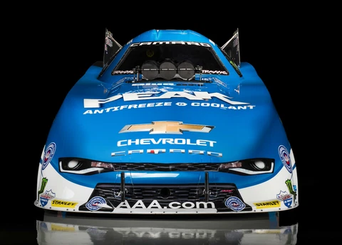 John Force 2016 Pro Stock Camaro Peak Funny Car Poster 11"x17" Photo Cover