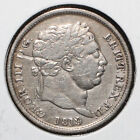 1819 Great Britain Silver Shilling Coin - 07400