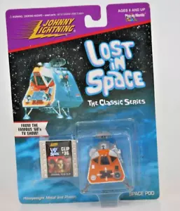 JOHNNY LIGHTNING LOST IN SPACE SPACE POD DIECAST & FILM CLIP #20 1:64 Scale - Picture 1 of 3