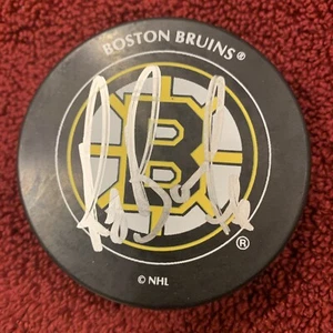 Ray Bourque Signed Boston Bruins Puck w/COA Autograph NHL HOF Colorado Avalanche - Picture 1 of 2