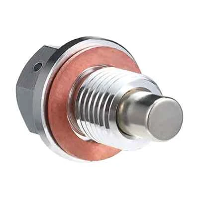 Magnetic Oil Drain Plug Magnetic Sump Drain Nut Oil Drain Bolt Washer 12x1.5mm - image 1 of 4