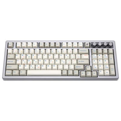 GKs Retro Greek Keycap Beige Cherry Profile Dye Subbed Keycap Set PBT - Image 1 of 4