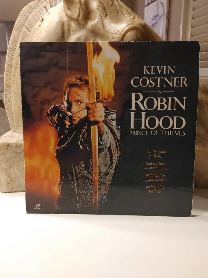 Robin Hood: Prince of Thieves LaserDisc LD (1991) 14000 Foto 1 de 4
