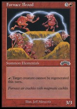 Magic the Gathering MTG Furnace Brood (84) Exodus   NM