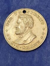 ULYSSES S GRANT 1872 presidential campaign medal original WILSON VP mint vintage