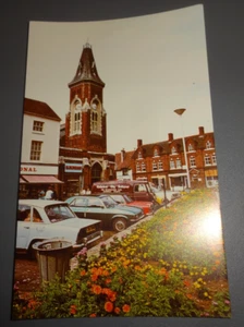 Market Square Rugeley Vintage Postcard - DVP - Picture 1 of 2
