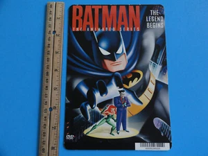 Batman DIE ANIMIERTE SERIE DIE LEGENDE BEGINNT BLOCKBUSTER VIDEO UNTERSTÜTZER KARTE 5"X8" - Bild 1 von 3