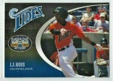 2012 Norfolk Tides (Triple-A Baltimore Orioles) L.J. Hoes