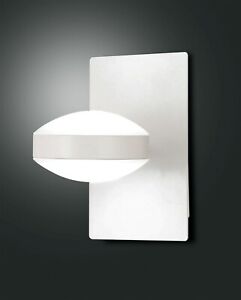Fabas Luce LED Parete Faretti Spot Mill 3253-21-102 Bianco Ufficio Corridoio