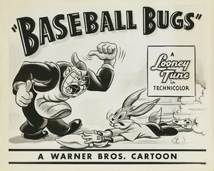 Warner Brothers-Chuck Jones Limited Edition Litho-Baseball Bugs-Bugs Bunny  - Picture 1 of 1