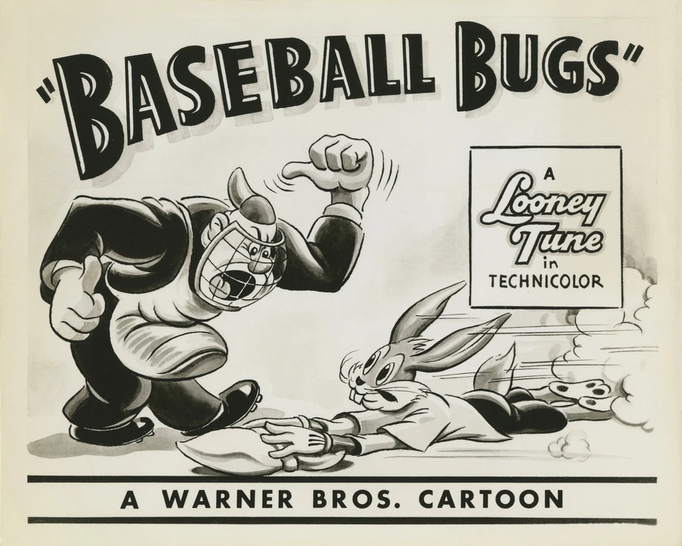 Warner Brothers-Chuck Jones Edición Limitada Litografía-Béisbol Bugs-Bugs Bunny  Foto 1 de 1