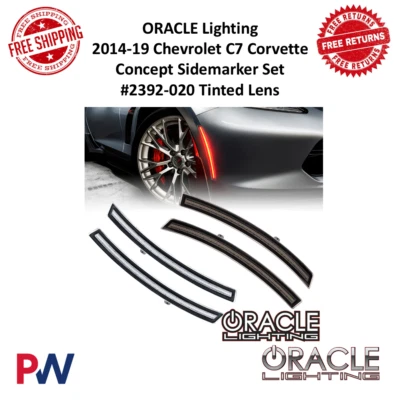 Oracle Lighting Concept Tinted LED Side Marker Light For 14-19 Chevy C7 Corvette - Image 1 of 4