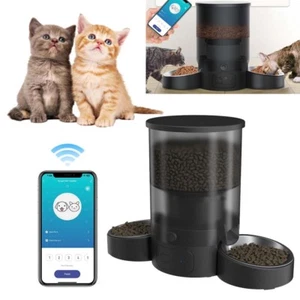 Automatic Pet Feeder Dual-Side Cat Dog Food Dispenser Smart Wifi App Controll - Picture 1 of 7