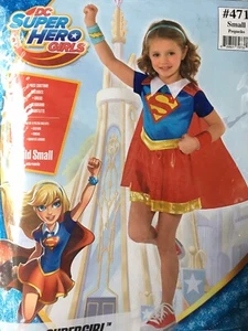 DC Super Hero Girls Supergirl Child's Costume  - Picture 1 of 4