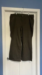NWT Lane Bryant Olive green bootcut pants women’s size 22 - Picture 1 of 7