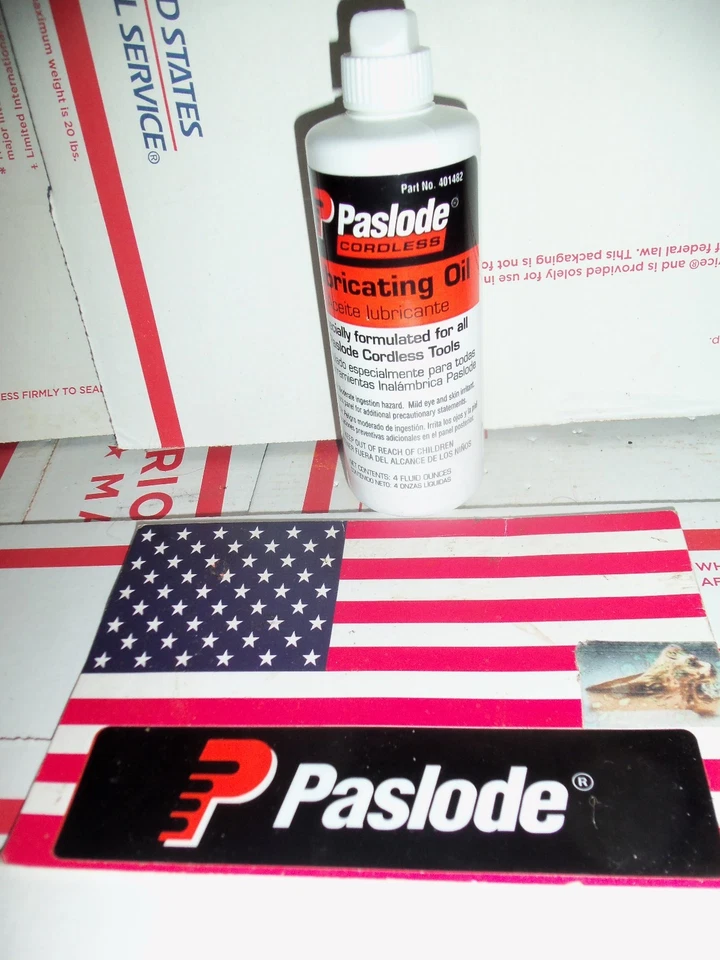 Paslode único "genuino" 4 oz. Aceite lubricante inalámbrico 401482 para pistolas inalámbricas Foto 1 de 1