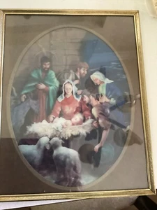 SALE -3D Nativity Scene MCM Hologram - Picture 1 of 7