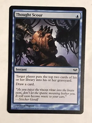 Thought Scour casi nuevo Dark Ascension Magic The Gathering Foto 1 de 2
