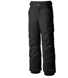 Columbia L35904 Boy's Black Ice Slope II Snow Pants Size Small - Picture 1 of 2